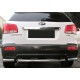 Задні кути з центральної AK007-3 (2 шт., нерж.) для Kia Sorento II XM 2009-2014 рр