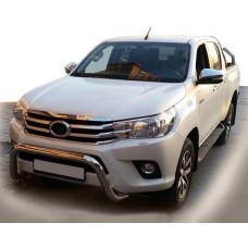 Передній захист WT009 (нерж) для Toyota Hilux 2015- рр