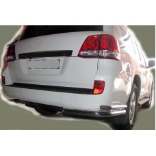 Задні куточки AK003-Double (2 шт., нерж) для Toyota Land Cruiser 200