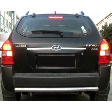 Задня дуга AK002 (нерж.) для Hyundai Tucson JM 2004- рр