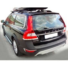 Бокові пороги Rainbow (2 шт., Алюміній) для Volvo XC60 2009-2017 рр
