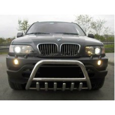 Кенгурятник WT003 (нерж.) 50мм для BMW X5 E-53 1999-2006 рр