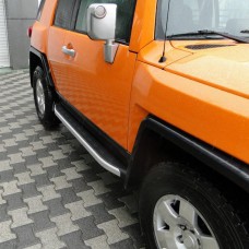 Бокові пороги Fullmond (2 шт., алюм) для Porsche Cayenne 2010-2017 рр