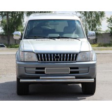 Передня дуга ST014 (нерж.) для Toyota Land Cruiser 90 Prado