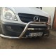 Кенгурятник з вусами WT003-Plus (нерж.) для Mercedes Sprinter W906 2006-2018 рр