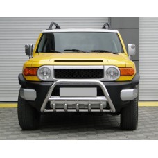 Кенгурятник WT003 (нерж) для Toyota FJ Cruiser