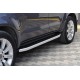 Бокові пороги Fullmond (2 шт., алюм) для Toyota Fortuner 2006-2015 рр