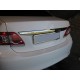 Накладка над номером 2010-2013 (нерж) для Toyota Corolla