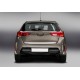 Кромка багажника (нерж) Carmos - Турецька сталь для Toyota Auris 2012-2018 рр