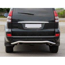 Задній захист AK008 для Toyota Land Cruiser Prado 120