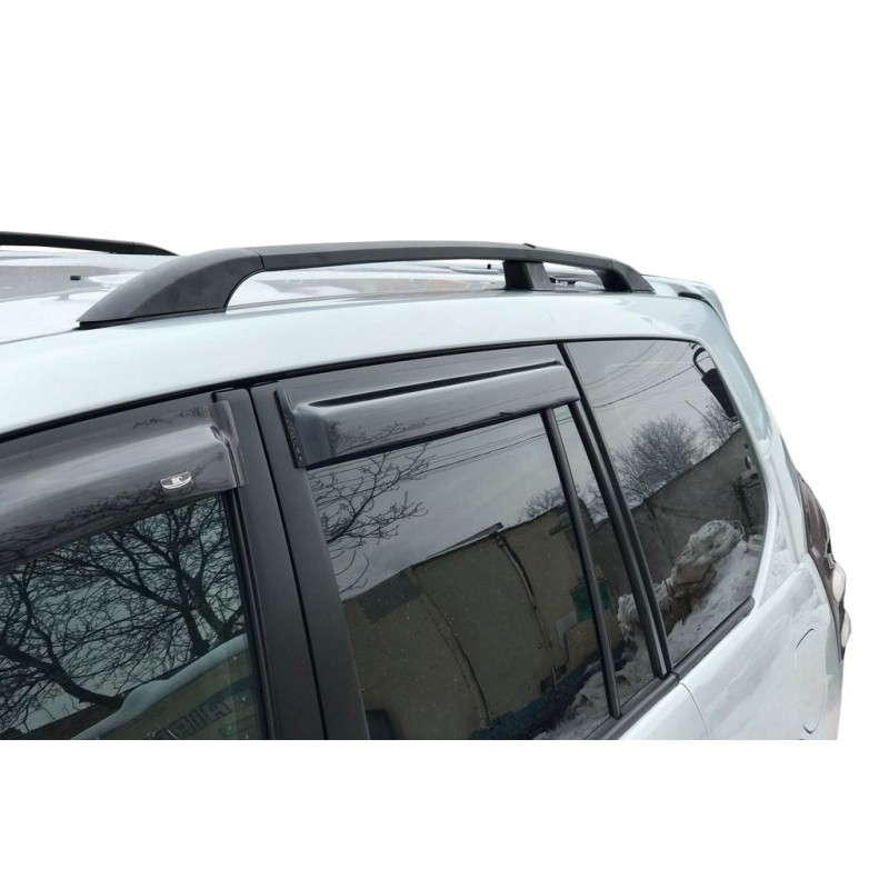 Рейлинги Черные турецкие Пластиковые ножки для Toyota Land Cruiser Prado 120