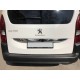 Планка над номером (нерж.) для Peugeot Partner/Rifter 2019- гг
