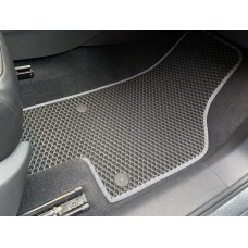 Поліуретанові килимки (3 ряди, EVA, чорні) для Volkswagen Sharan 2010- рр
