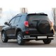 Задні куточки AK003-double (2 шт., нерж) для Toyota Rav 4 2006-2013 рр