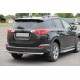 Задняя дуга AK002 (нерж) для Toyota Rav 4 2013-2018 гг