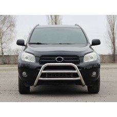 Кенгурятник WT022 (нерж) для Toyota Rav 4 2006-2013 рр