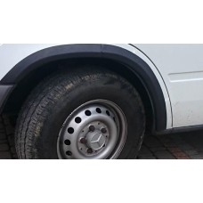 Накладки на арки (6 шт, чорні) для Mercedes Sprinter W901/902/903/904/905 1995-2006 рр