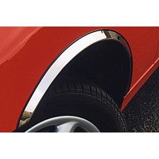 Накладки на арки (4 шт, нерж) для Mitsubishi Space Star 1998-2006 рр