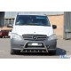 Кенгурятник WT003/004 (нерж.) 60мм, без напису для Mercedes Viano 2004-2014 рр