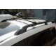 Перемички на рейлінги під ключ (2 шт) Сірий для Renault Scenic/Grand 2003-2009 рр