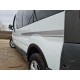 Накладки на колісні арки (4 шт, чорні) 2007-2015, чорний пластик для Opel Vivaro рр