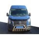 Кенгурятник WT002 (нерж) для Volkswagen Crafter 2006-2016 рр