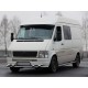 Передній захист ST020 (нерж) для Volkswagen LT 1995-2006 рр