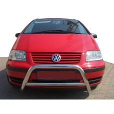 Кенгурятник WT005 (нерж) для Ford Galaxy 1995-2006 рр
