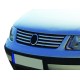 Накладки на решітку (нерж) 2001-2005 рік, Carmos - Турецька сталь для Volkswagen Passat B5 рр