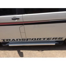 Бокові пороги Line (2 шт., алюміній) Довга база для Volkswagen T6