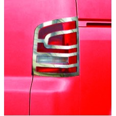 Накладки на стопы Multivan (2 шт, пласт.) для Volkswagen T5 2010-2015 гг