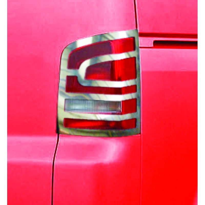 Накладки на стопы Multivan (2 шт, пласт.) для Volkswagen T5 2010-2015 гг