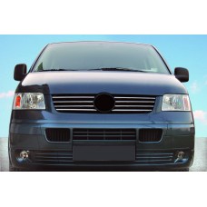 Накладки на кант решітки (8 шт, нерж) для Volkswagen T5 Transporter 2003-2010 рр