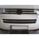 Накладка на решетку бампера (нерж) OmsaLine - Итальянская нержавейка для Volkswagen T5 2010-2015 гг