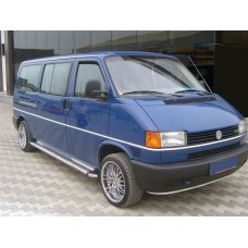 Бокові пороги KB002 d60мм (2 шт., нерж) для Volkswagen T4 Caravelle/Multivan