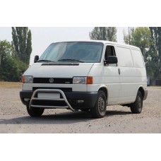 Кенгурятник WT022 (нерж) для Volkswagen T4 Caravelle/Multivan