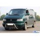 Кенгурятник WT003 60мм (нерж) 51мм, з написом для Volkswagen T4 Caravelle/Multivan