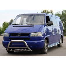 Кенгурятник WT003 60мм (нерж) 51мм, без напису для Volkswagen T4 Caravelle/Multivan