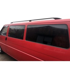 Рейлінги Чорні Довга база, Пластикові ніжки для Volkswagen T4 Caravelle/Multivan