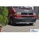 Нижня одинарна губа ST008 (нерж) 60мм для Volkswagen T4 Caravelle/Multivan