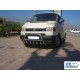 Кенгурятник WT003 60мм (нерж) 51мм, з написом для Volkswagen T4 Caravelle/Multivan