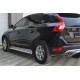 Боковые трубы BB004 (2 шт, нерж) для Volvo XC60 2009-2017 гг
