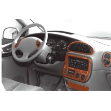 Накладки на панель (Meric) Дерево для Chrysler Voyager 1996-2001 рр