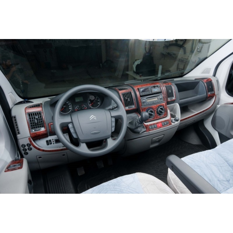 Накладки на панель (2006-2014) Дерево для Fiat Ducato рр