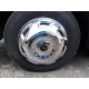 Ковпаки з нержавійки ОЕМ (2-катковий, 4 шт) для Volkswagen Crafter 2006-2016 рр