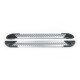 Бокові пороги New Vision Grey (2 шт., алюміній) для Range Rover II P38A 1997-2002 рр