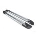 Бокові пороги New Vision Grey (2 шт., алюміній) для Range Rover II P38A 1997-2002 рр