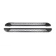 Бокові пороги New Vision Black (2 шт., алюміній) для Range Rover II P38A 1997-2002 рр