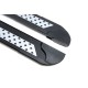 Бокові пороги New Vision Black (2 шт., алюміній) для Range Rover II P38A 1997-2002 рр