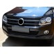 Накладки на противотуманные фары 2010-2012 (2 шт, нерж) для Volkswagen Amarok